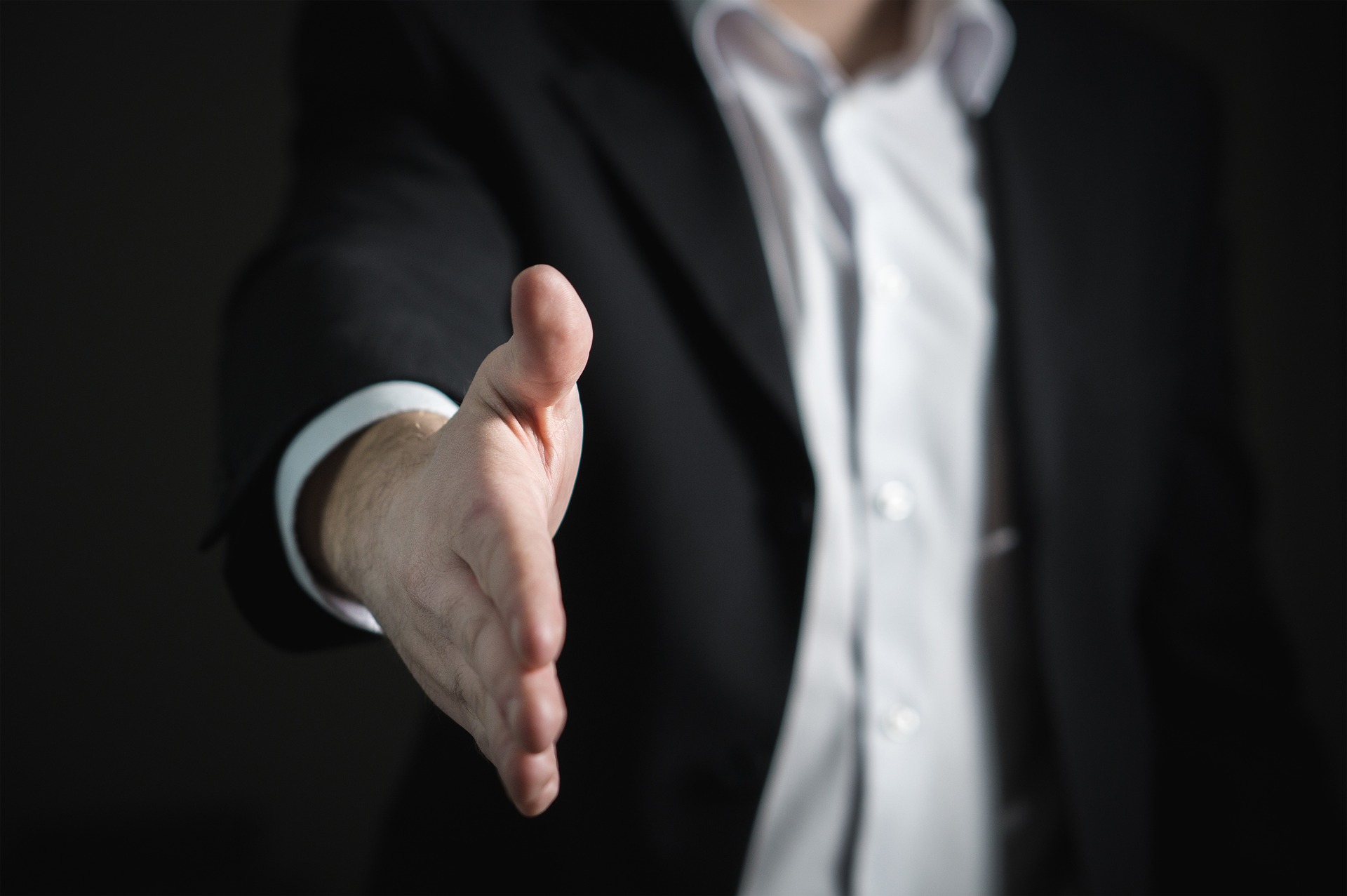 a handshake